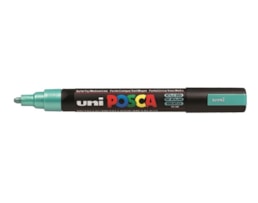 Marcador Uni Posca PC-5M, traço 1,8-2,5 mm, Verde Metal