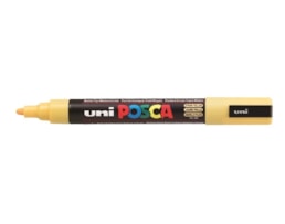 Marcador Uni Posca PC-5M, traço 1,8-2,5 mm, Amarelo Palha