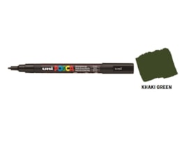 Marcador Uni Posca PC-3M, traço 0,9-1,3mm, Verde Khaki (M7)