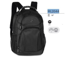 Mochila Clio executiva, 18 " p/portátil de 15"- ML2044