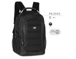 Mochila Clio executiva, 18 " p/portátil de 15"- ML2043