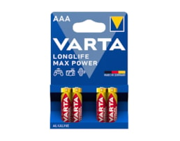 Pilhas Alcalinas Varta Max Power R.4703 LR03  AAA Bl. c/4