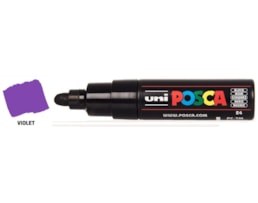 Marcador Uni Posca PC-7M, Traço 4,5/5,5mm, Violeta