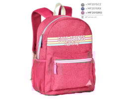Mochila escolar Clio, 17" MF2015, (43X30X13cm), Sortido