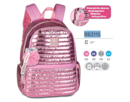 Mochila Clio RB, 17 " p/portátil 15"- RB3115, Sortido