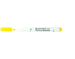 Marcador Centropen Ergo Textil ref.2739, Amarelo
