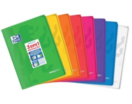 Caderno Agraf. Oxford Easybook, Sort. , A4 48fls/90g. Quad.