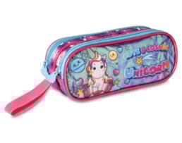 Bolsa p/ Lápis Clio Unicórnio, UN2088F, 21X9X8 cm