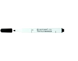 Marcador Centropen Ergo Textil ref.2739, Preto