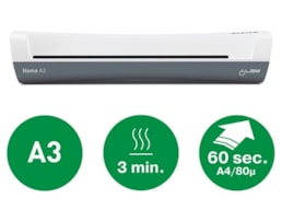 Máquina Plastificar Leitz iLam home A3, Refª 7432, 125mic