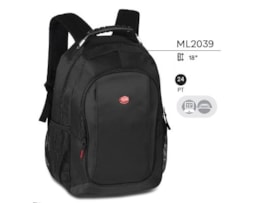 Mochila Clio executiva, 18 " p/portátil de 15"- ML2039