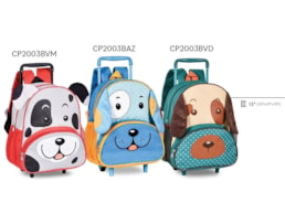 Mochila Clio Pets, Infantil, Trolley, 13"-33X27X15cm, C. Az