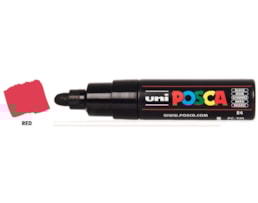 Marcador Uni Posca PC-7M, Traço 4,5/5,5mm, encarnado