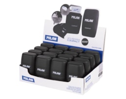 Afia duplo + Borracha Milan Compact Shadow, preto