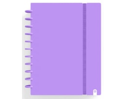 Caderno Ingeniox A4, 80Fls./100g. capa Foam, Violeta, Paut.