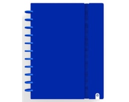 Caderno Ingeniox A5, 80Fls./100g. capa Foam, Azul Esc, Paut.