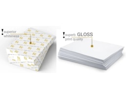 Papel Couchê RS, Gloss/Brilho, 320X450mm, 200 grs, 250 Fls