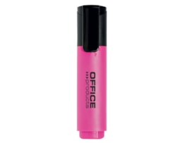 Marcador Flurescente Office, 1-5mm, Rosa