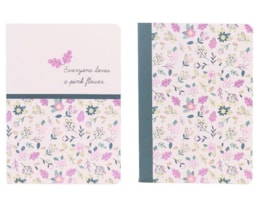 Caderno Agraf. A4 Ancor, B`Log Flower, 48 fls./90g Paut