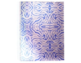 Caderno A4 Ancor, Esp, C/D, 80F/90g, B`Log Zebra, Paut