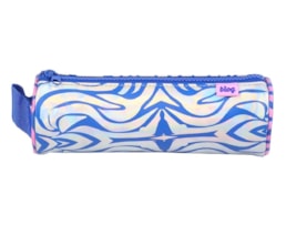 Bolsa p/ Lápis Ancor, redonda, B`Log Zebra