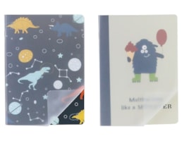 Caderno A5 Agraf. PP, Ancor, 48 fls./90g,  Play Me, Paut