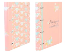 Dossier A4 Ancor, 4 arg. c/ recarga, B`Log Butterflies
