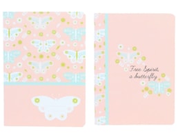 Caderno Agraf. A4 Ancor, B`Log Butterflies, 48 fls./90g Paut