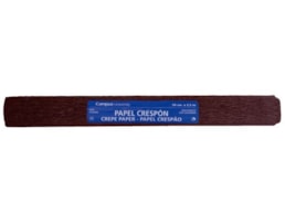 Papel Crepon t/ Florista, 0.50X2.5m, castanho