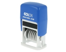 Numerador Colop S126, 4mm , Autotintado, 6 bandas