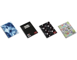Caderno A5 Ambar, Espiral, 80fls. Teen Inverse, Paut.