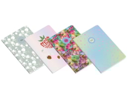 Caderno A4 Agraf. PP, Ambar, 48 fls./90g, Teen Moonflow Quad