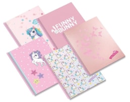 Caderno A5 Ambar, Espiral, 80fls. Believe in Dreams, Quad.
