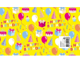 Papel Fantasia Ambar 70x100, Inf., Happy Birth, C10/318, 25F