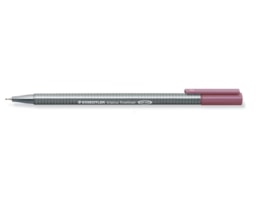 Marcador Staedtler Triplus Fineliner 334-260, Vermelho esc.