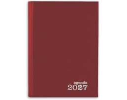Agenda Ambar A5 1Dia 147X210 Classic, vermelho