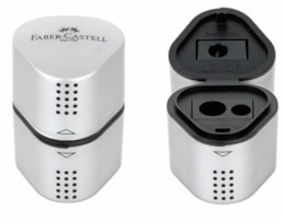 Afia Lápis Faber Triplo Grip refª 183800, Prateado