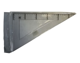 Esquadro DFH Junior Refª 104130, cristal 60ºX30cms