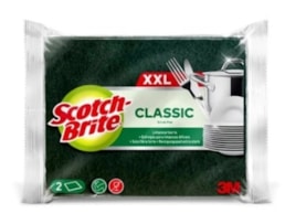 Esfregão, Scotch Brite, Classic, XXL, 19X15,8X18cm, Pk c/2