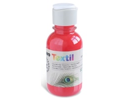 Tinta têxtil Primo 125ml Vermelho, 300