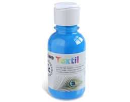 Tinta têxtil Primo 125ml Azul Cyan, 501