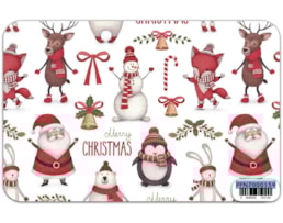 Papel Fantasia 70x100, Natal, Emb. c/25 Fls. Refª 159