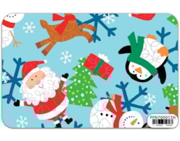 Papel Fantasia 70x100, Natal, Emb. c/25 Fls. Refª 156
