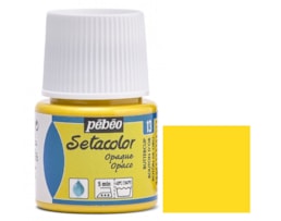 Tinta Setacolor p/tecido Frs. c/45ml, Refª295-013, Amarelo