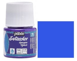 Tinta Setacolor p/tecido Frs. c/45ml, Refª295-029, Violeta