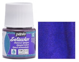 Tinta Setacolor p/tecido Frs. c/45ml, Refª295-067, Violeta