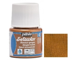 Tinta Setacolor p/tecido Frs. c/45ml, Refª295-047, Cobre
