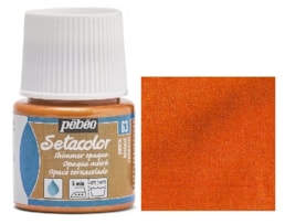 Tinta Setacolor p/tecido Frs. c/45ml, Refª295-063, Laranja