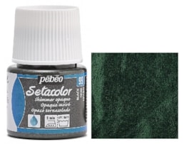 Tinta Setacolor p/tecido Frs. c/45ml, Refª295-099, preto