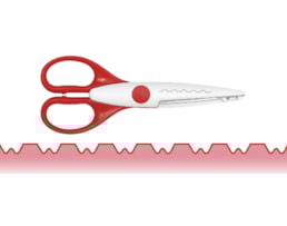 Tesoura recortes Wedo Cabo Plástico, 16cm. corte W
